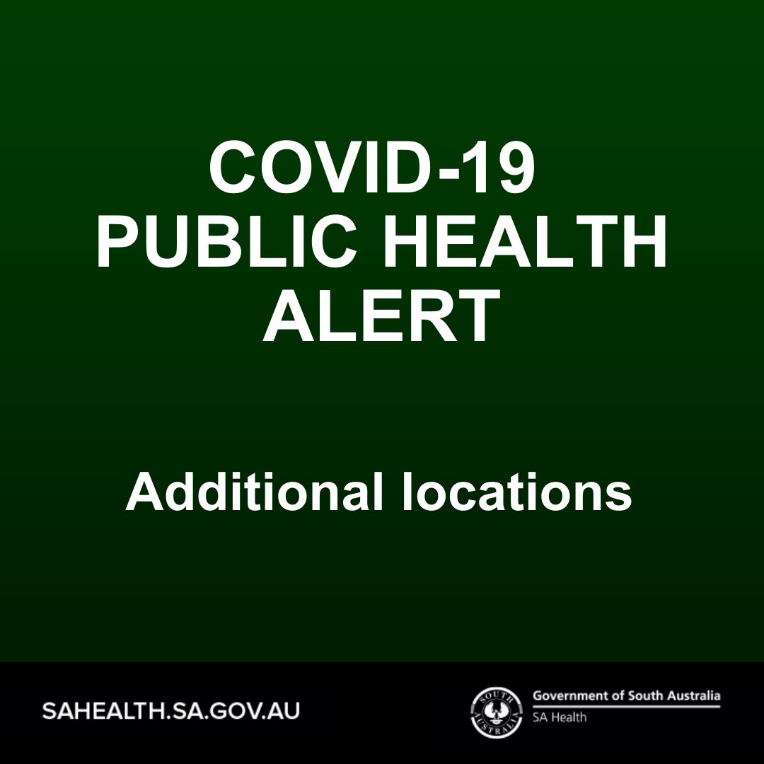 Sa Health On Twitter Covid 19 Health Alert 16 November 2020 2 40pm New Location Added Visit Https T Co Dgtxirbeqg For The Latest Covid 19 Health Alerts To Find A Location To Get A Covid 19