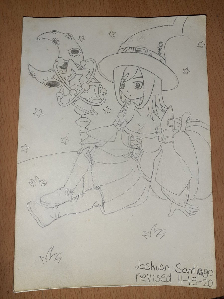 Ultimate1264's tweet photo. Seeing as I'll have a lot of downtime I got around to revising one of my old oc's drawings https://t.co/rMsFZKYSNO