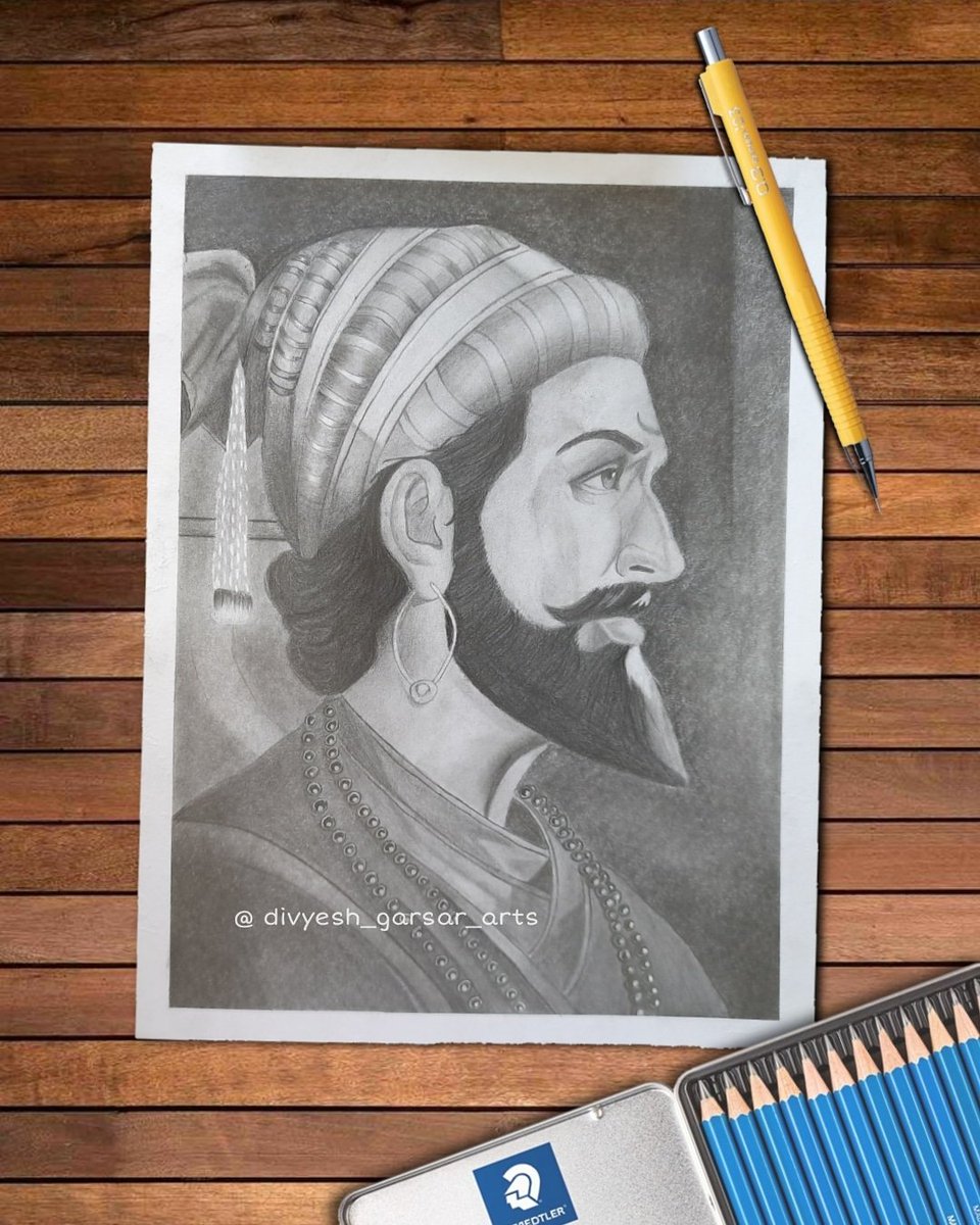 Shivaji maharaj sketch HD wallpapers  Pxfuel