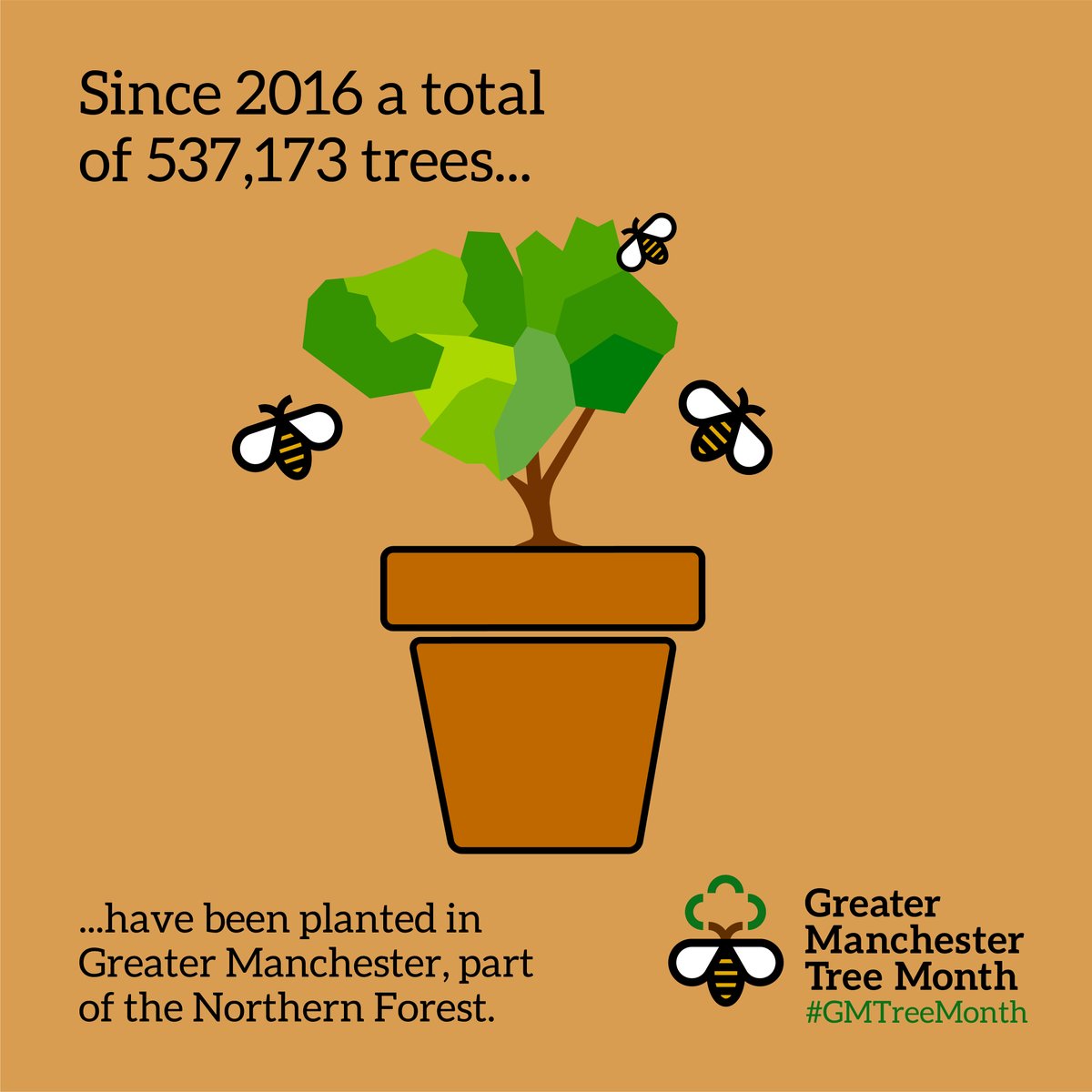 CityofTreesMcr's tweet photo. Half a million trees and counting!
#GMTreeMonth #GMGreenCity https://t.co/GuVlczRgXI