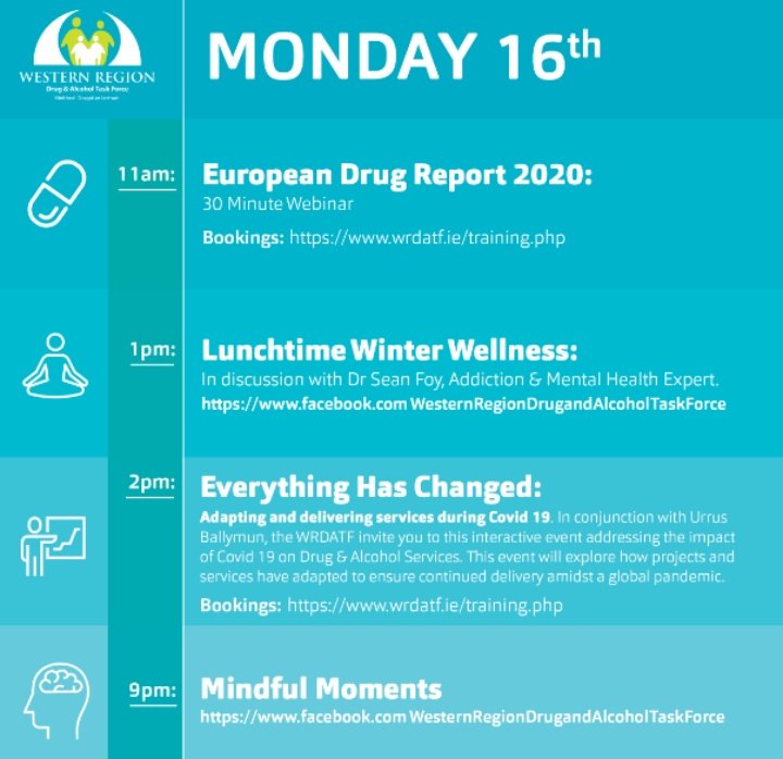 WesternRDATF's tweet photo. Join us today! Regional Drug & Alcohol Awareness Week 2020... Day 1 https://t.co/DauwAM6iFx