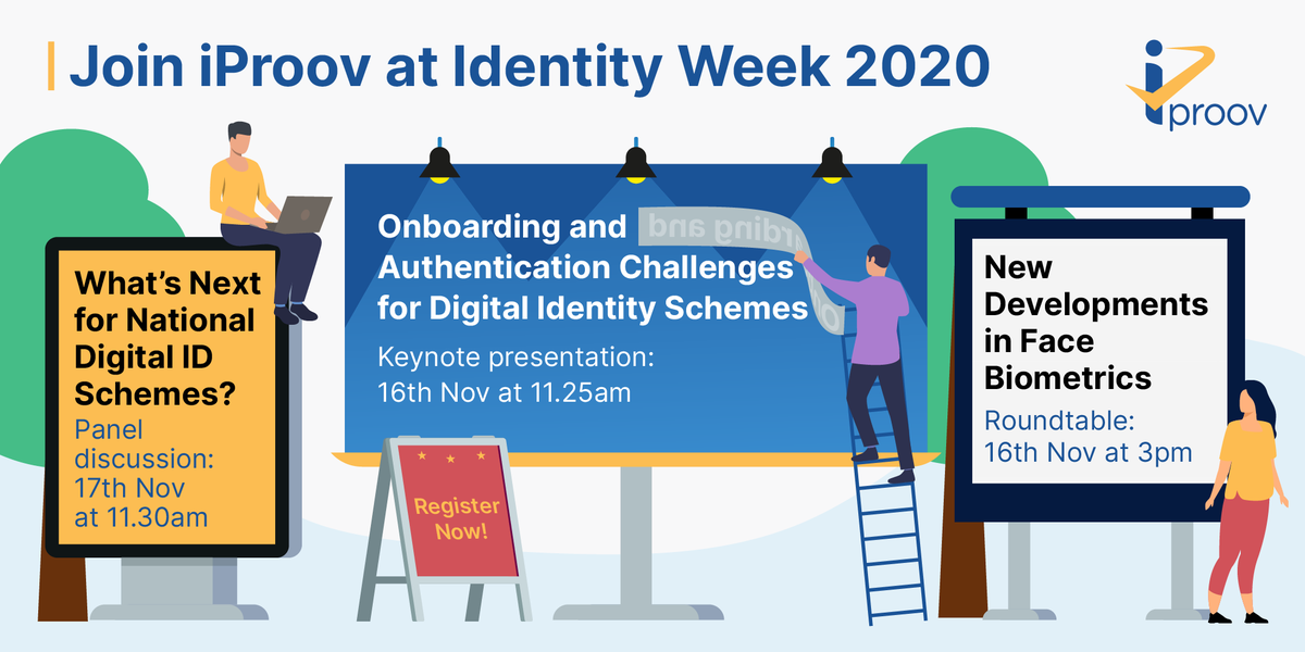 iProov's tweet photo. Join iProov this morning at 11:25am. How do businesses and governments authenticate and onboard customers and citizens remotely? iProov CEO, @andrewbud, discusses the challenges of moving onboarding and authentication to digital channels. Register here: https://t.co/97fmip92ds https://t.co/K8VdkBQgI0