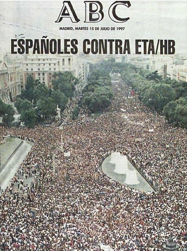 NataliaArana19's tweet photo. Españoles, despertemos y hagamos revivir el Espíritu de Ermua. Repitamos la hazaña! Quién me sigue? https://t.co/MyMin8UeiI