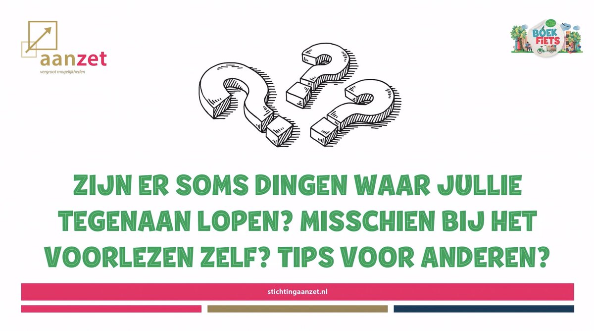 Op donderdag 12 november jl. organiseerden we het eerste online Boekfiets café. We deelden leuke Boekfiets nieuwtjes. Ben je benieuwd? Lees het verslag! boekfiets.nl/nieuws/96-eers…