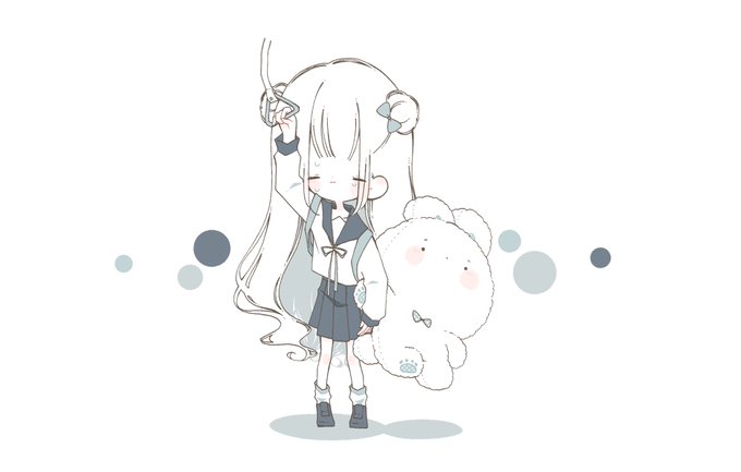 てふてふのイラスト てふてふのイラスト