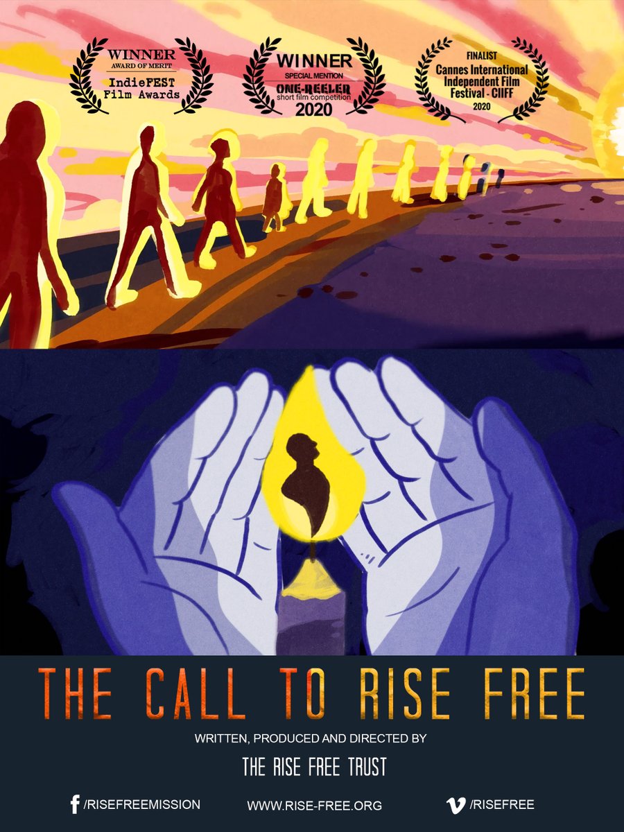 The Call To Rise Free short film has been named a Finalist at the Cannes International Independent Film Festival for 2020.

vimeo.com/risefree