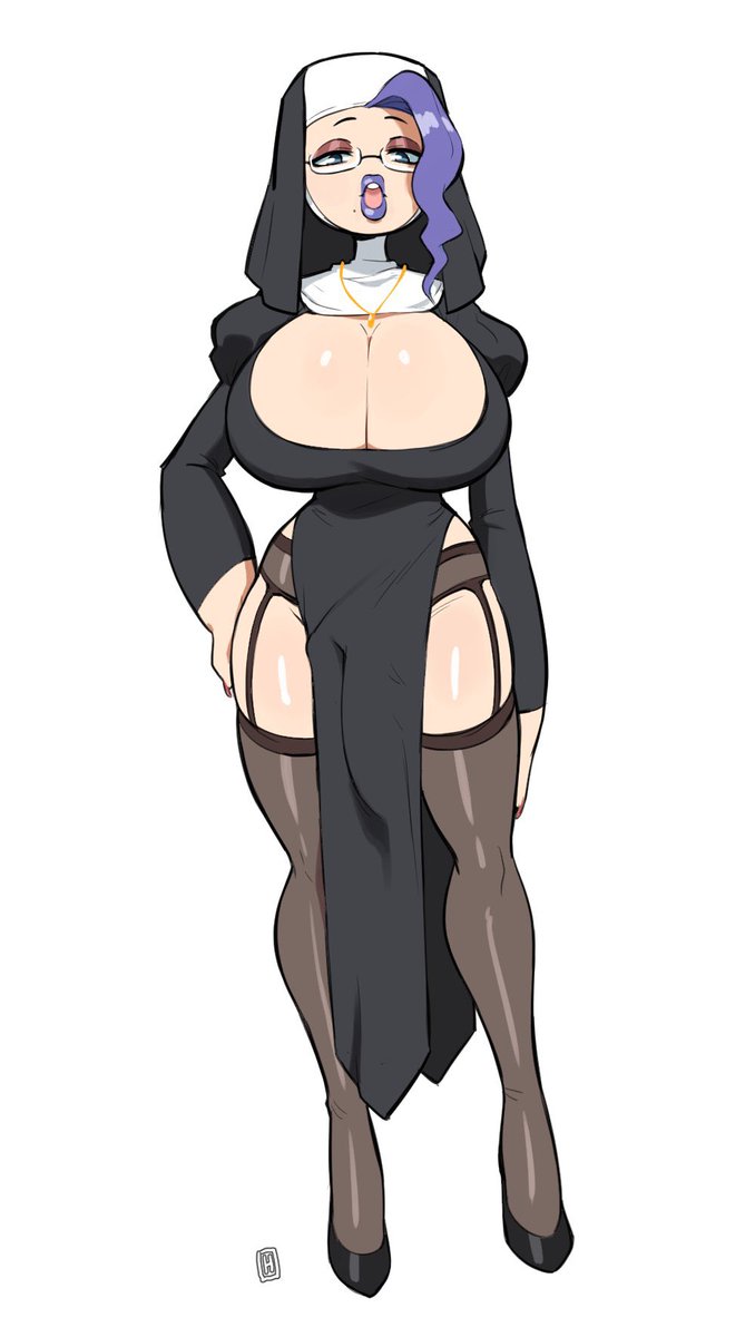 “If you need this nun to help you with ‘anything’ then please just come visit the ruins~”
