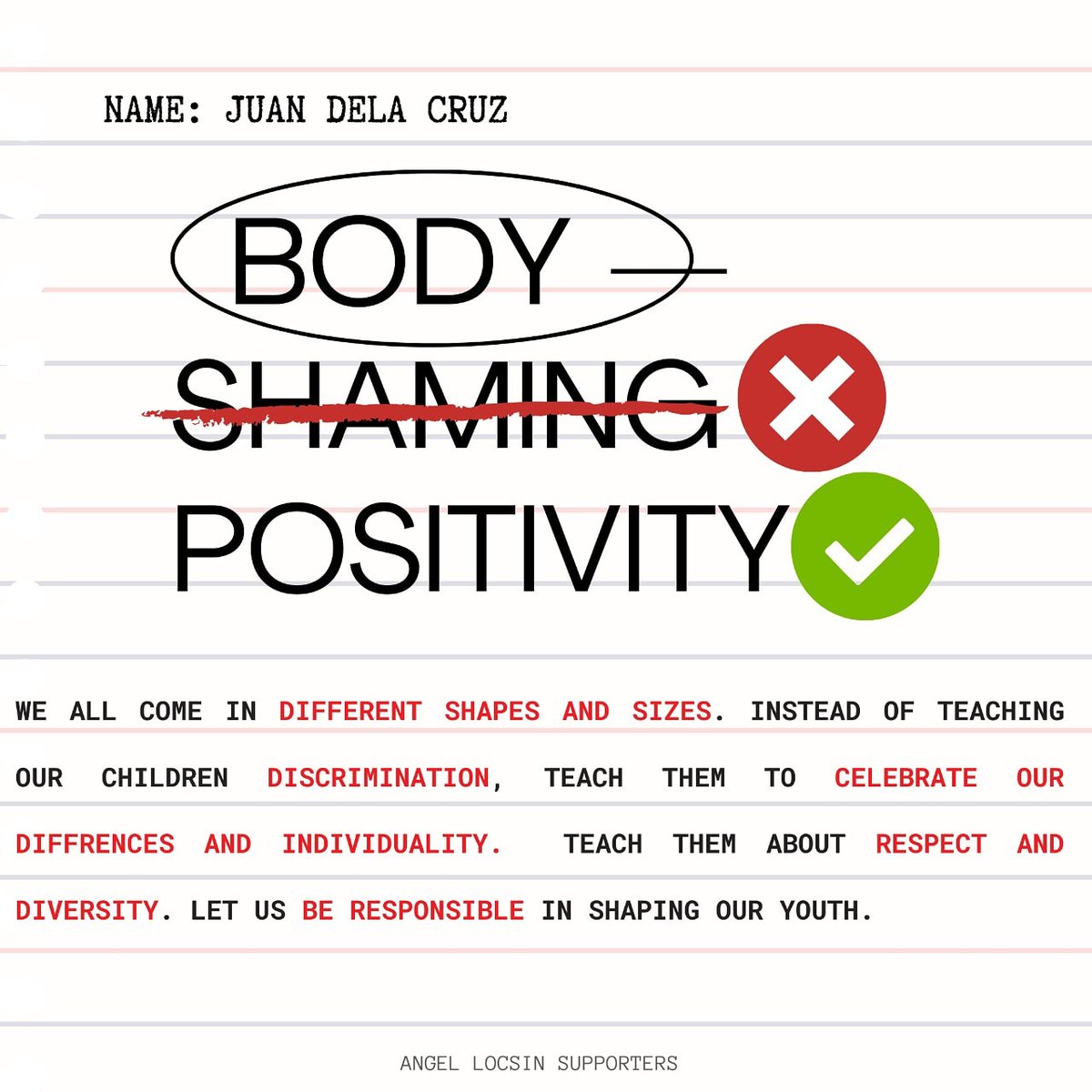AngelSupporters's tweet photo. “To be beautiful means to be yourself. You don’t need to be accepted by others. You need to accept yourself.” — Thich Nhat Hanh

#NoToBodyShaming @143redangel https://t.co/daSPf16crY