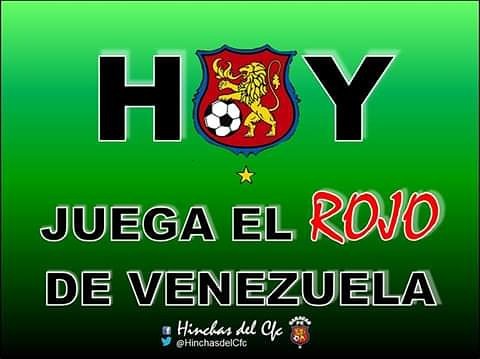 HinchasdelCfc's tweet photo. HOY JUEGA EL ROJO DE VENEZUELA J7 | #TNormalización | #T2020 | @LigaFUTVE
@Caracas_FC - @Portuguesa_FC
📅 Lun 16/11/2020
🥅 Estadio Agustín Tovar | La Carolina | Barinas
⏰05:00 p.m.
📺 Tves
📻 Deportivas 1300 AM / Hot 94.1 FM
#SomosCaracas👊🏼
#JuntosPorLa13 ⭐ https://t.co/HF2smyFNVf