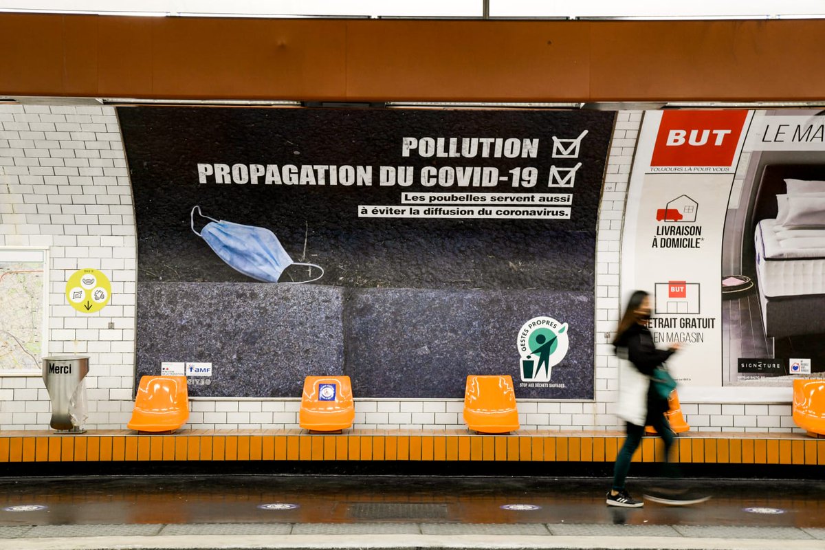 Barbara Pompili Les Masques Jetables N Ont Rien A Faire Dans La Rue Ou La Nature Chaque Semaine Nous En Utilisons 50 Millions En France Soyons Responsables Jetons Les