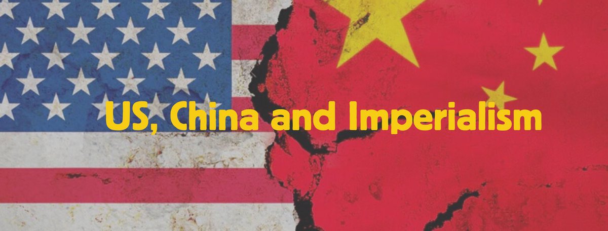 londonswp's tweet photo. What is the nature of imperialism today? Have the Afghanistan, Iraq and Syria conflicts strengthened or weakened the US? Can China challenge US hegemony?

Join us Wednesday 18th @ 7pm as we discuss US, China and Imperialism with speaker @alex_callinicos 

Zoom ID - 497 196 1801 https://t.co/l0a4L8j21q