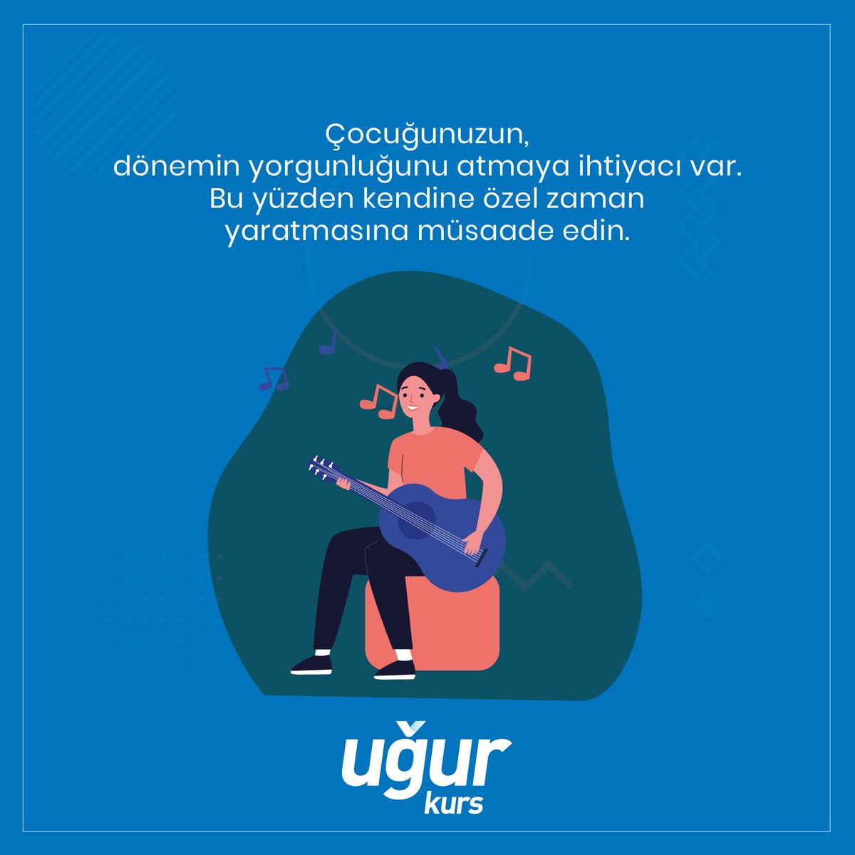 👪 Ara tatilin daha verimli geçmesi için ebeveynler neler yapabilir?

✔ Çocuğunuzun kendine özel zaman yaratmasına müsaade edin.
✔ 'Ders çalış' baskısı yapmayın.
✔ Birlikte kaliteli zaman geçirmenizi sağlayacak etkinlikler bulun.