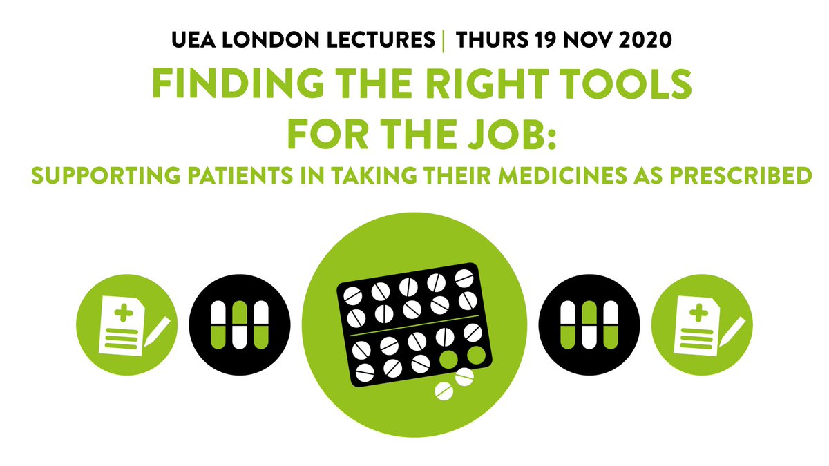 UEAEvents's tweet photo. For a variety of reasons, patients sometimes do not take their medication as prescribed. This can lead to significant harm - but how can we prevent this?
Join Prof @DebiBhattachar at our next online #UEALiveLecture this Thursday to find out.
🎟️👉https://t.co/TDgDill9Ts https://t.co/yRCGEJBL5Z