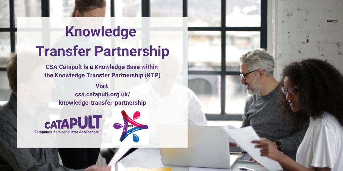 CSACatapult's tweet image. We&apos;re delighted to be the first @Catapult_UK to be recognised as a Knowledge Base within the @ktn_ktp!

How can the CSA Catapult Knowledge Base help:
💼 Businesses
🔬 Academics 
🎓Graduates 

Click our thread to find out more. #KTP #knowledgetransferpartnership