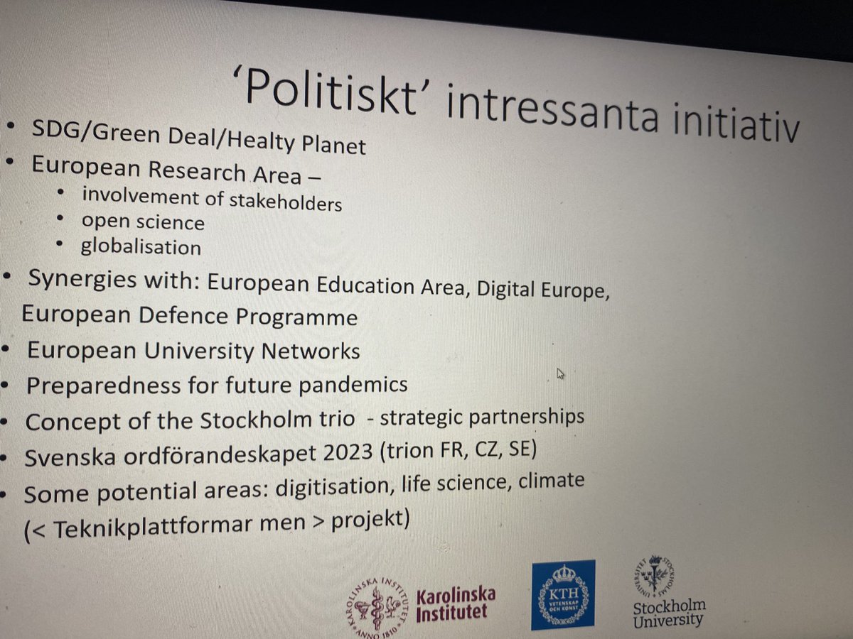 justonemoreanna's tweet image. Welcome @danbruxelles for #Sthlmtrio  representation in Brussels and thanks for an interesting presentation at @KTH_RO team meeting this morning! #HorizonEurope  👏🏻 🇪🇺