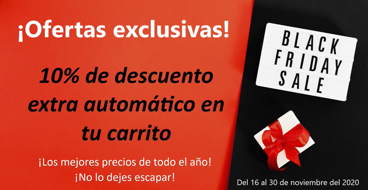 ¡Black Friday weeks ya está aquí! 🎁🥳
Ahora con financiación a tu medida ✅
Búsqueda de amortiguadores por matrícula ✅
Homologaciones por 110€ ✅
👉sportech.store👈