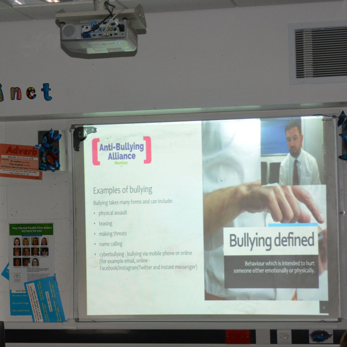 Cowleian's tweet photo. As a proud member of the @ABAonline, Cowley International College is #UnitedAgainstBullying.
This week is #AntiBullyingWeek and this morning, students have been taking part in an assembly about this subject.
#TellTellTell https://t.co/c8DG4V1aLj