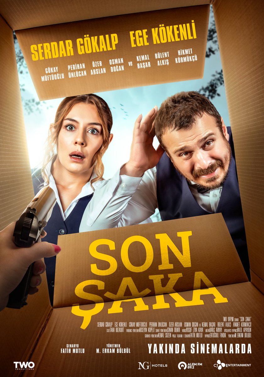 Komedi Macera filmi Son Şaka sinemalarda!

#SonŞaka #SerdarGökalp #EgeKökenli #GökayMüftüoğlu #PerihanÜnlücan #BülentAlkış #ÖzerArslan #KemalBaşar #OsmanDoğan #HikmetKörmükçü