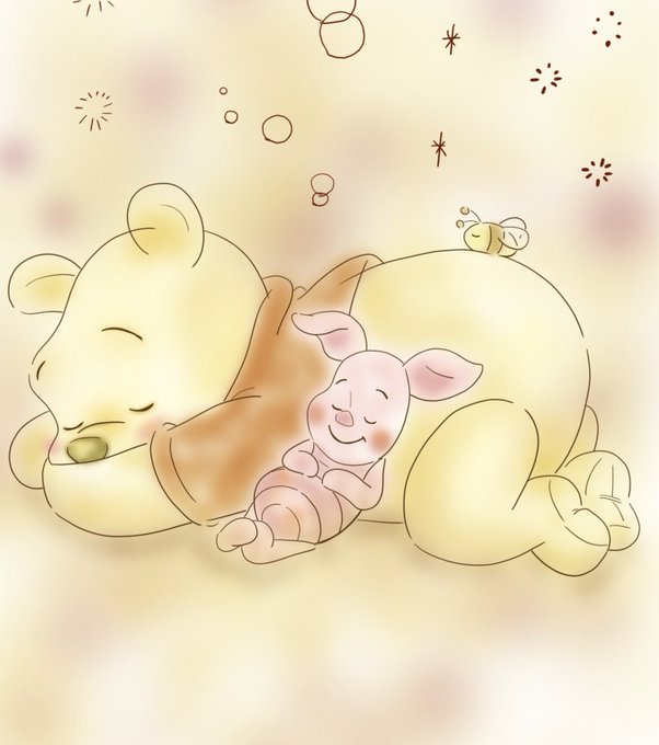 くまのプーさんのtwitterイラスト検索結果 古い順