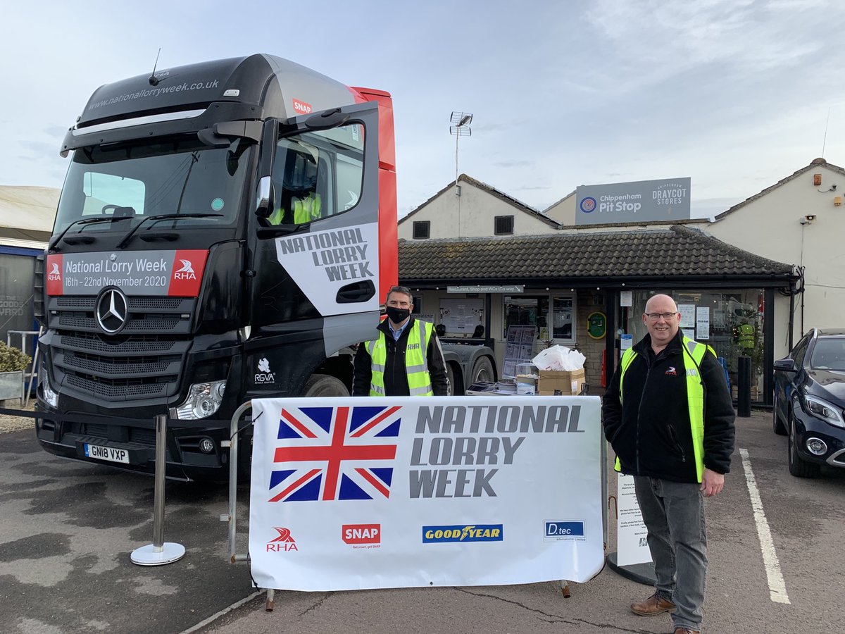 #NationalLorryWeek kicks off today @chippenhampitstop #lorrydrivers #hgvdrivers #truckers #drivers #goodiebags #driversinformation #logistics #Driving #careeradvice