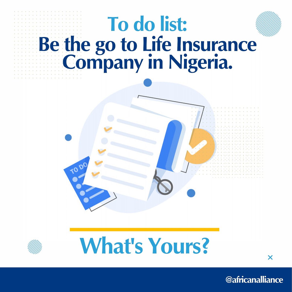AAInsurancePlc's tweet photo. Come rain or shine, you can depend on us! 
What in your to-do list this week?

#mondaythoughts #Africa #africanallianceinsurance https://t.co/mzIP0L0whh