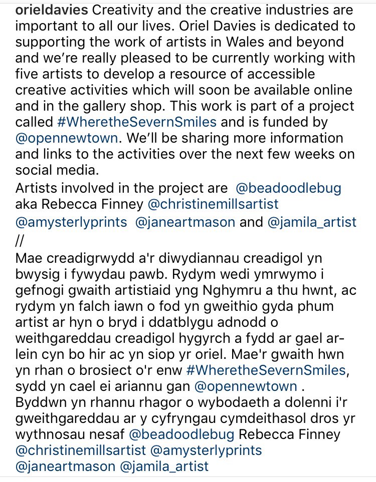 Jamila_Artist's tweet photo. #WheretheSevernSmiles @OrielDavies @OpenNewtown 🍁 https://t.co/nO54R3sF8w