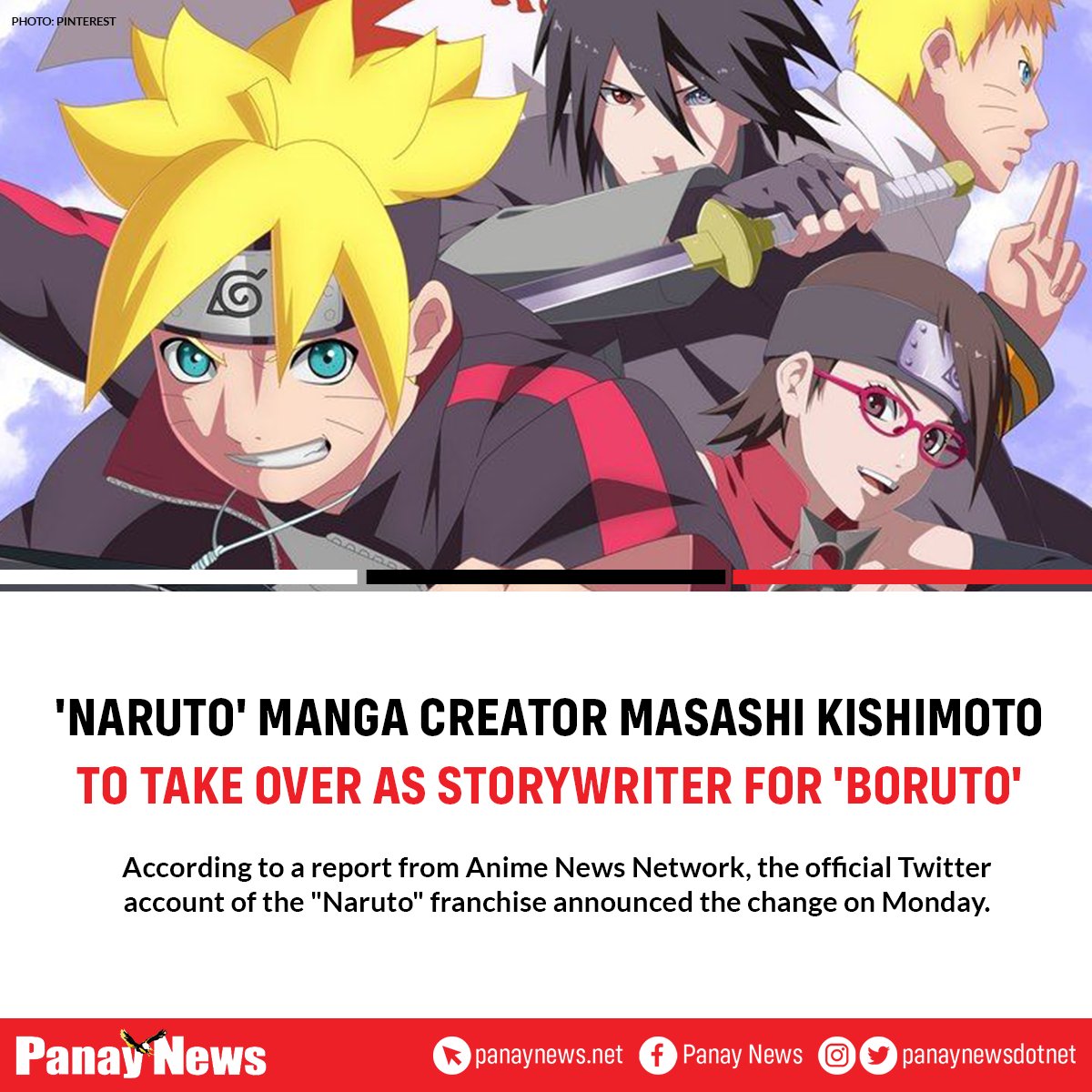 Boruto Manga: Masashi Kishimoto Returns As Storywriter