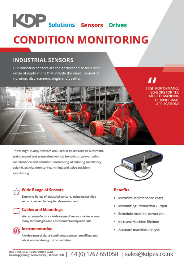 kdpelectronics's tweet photo. We stock a wide range of high quality sensors able to measure vibration, displacement and more. To find out more please visit our website https://t.co/6idy3Fzhu1 or call us on 01767 651058
#ConditionMonitoring #Sensors #Electronics #Vibration #Displacement https://t.co/umH5pYjHXe