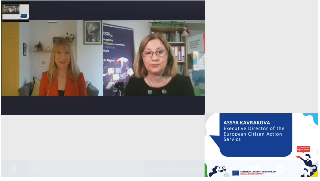 ecas_europe's tweet photo. ECAS Executive Director @AKavrakova: "The aim of the #EuropeanCitizensInitaitive is to trigger a response at European level but many good responses can be achieved at local and regional levels🌇"
#ECIWeek2020
(1/3) https://t.co/7U8w0zFCGe