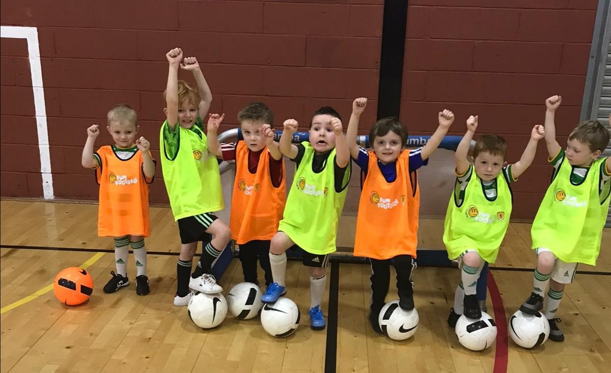 ThornAthleticFC's tweet photo. Fun football sessions in full swing with @FunFootballUK @McDonaldsUK @ScotFAWest at @TASportsAcademy

Three great sessions with lots of goals and celebrations ⚽

#FunFootball #ThornTogether https://t.co/wngLawf1ky