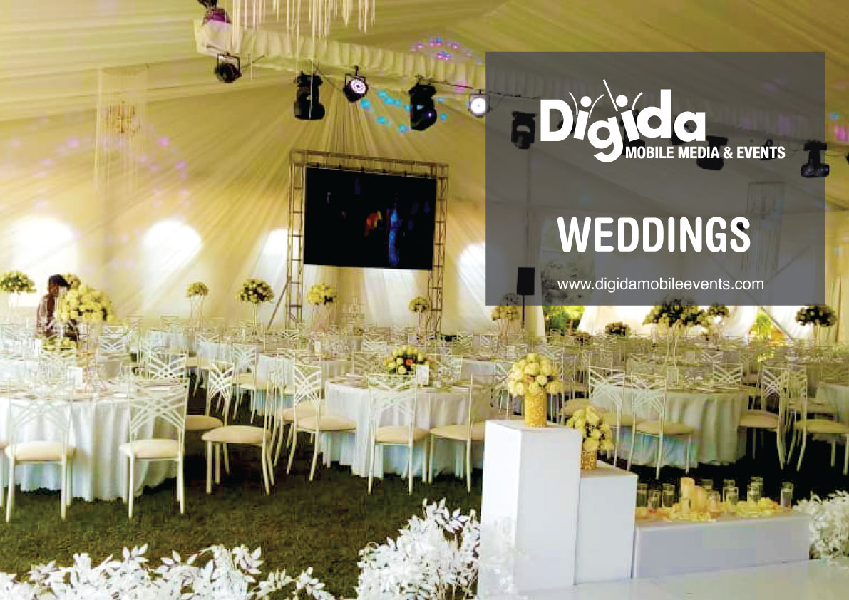 Preparing for your wedding, graduation ceremony or baby shower and need of the best sound and deco. Digida mobile media events we here to provide. Call us now on +256 759 111311 for more info
# digidamobilemediaevents