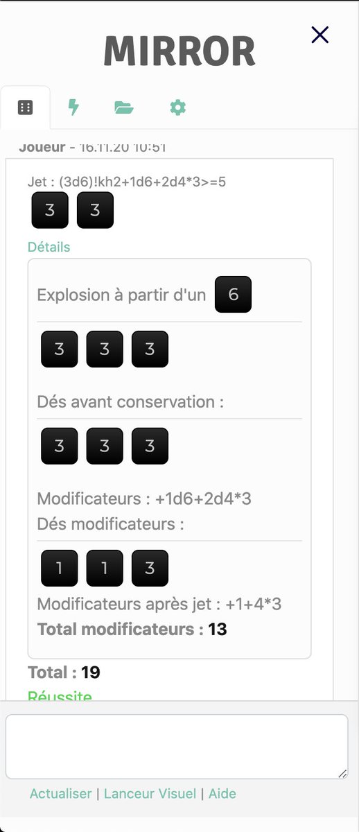 Bon, c'est sobre, mais ça a bien avancé l'API MIRROR pour Miro ! Ca fait du bien de ne plus dépendre du board Miro pour la base de données !