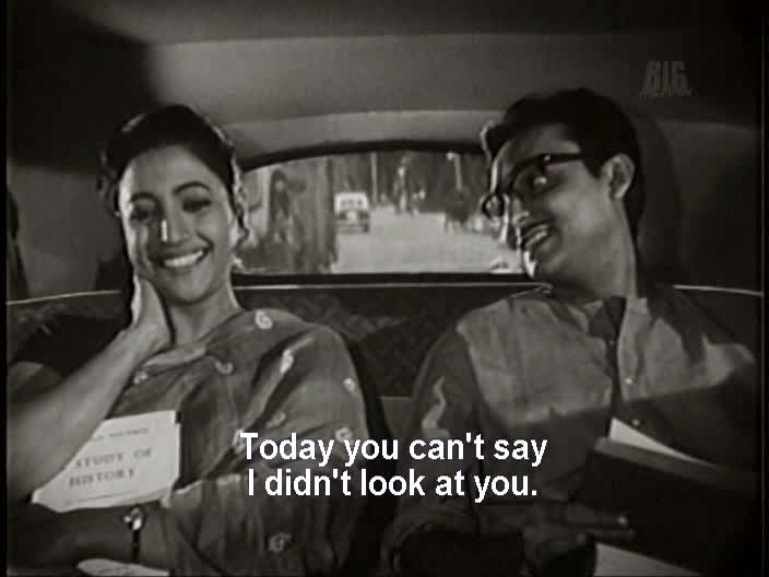 One of my favorite  #SoumitraChatterjee films: Saat Pake Baandha (1963) opposite Suchitra Sen at her powerhouse best.  http://www.bethlovesbollywood.com/2014/01/saat-pake-bandha.html +