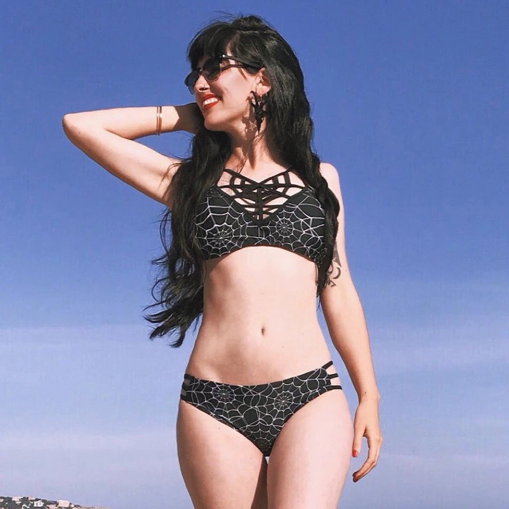 BeserkClothing's tweet photo. 🕸️ Caged Webs Bikini! 🕸️
Find it here>> https://t.co/elGERiNQJp
@toofastonline #beserk #beserkclothing #toofastapparel #spiderweb #caged #spider #web #bikini #summer #summertime #gothic #alternative #altgoth #buyonline #buybnowpaylater https://t.co/dGUcPgaAj2