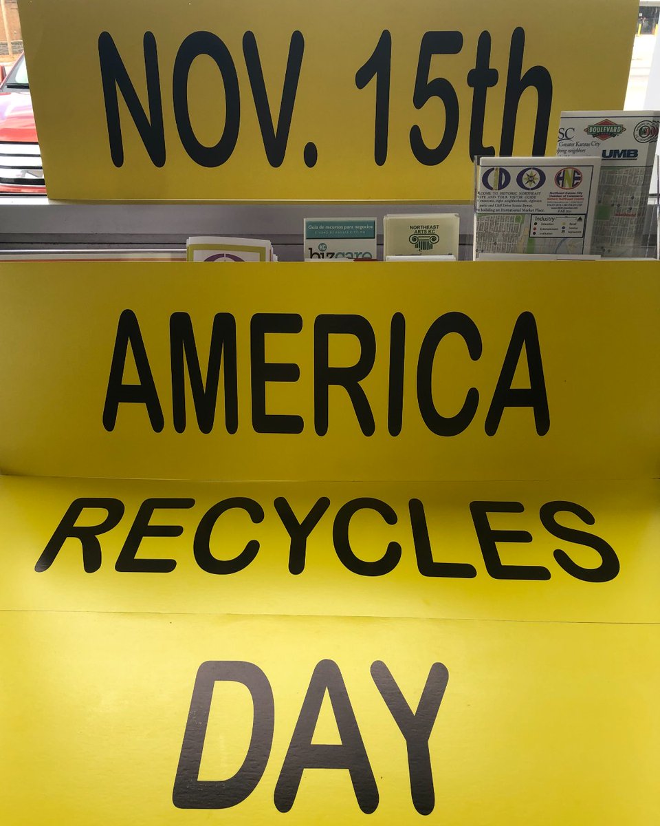 #NEKCChamber nekcchamber.com
Courtesy of #NorthEastNews

#AmericaRecyclesDay 
11/15

1. #Google / Join an Event.
2. Use #IndieAveCID #recyclingbins
3. Share #BeRecycled

ICan 
UCan
#AmeriCansRecycle 

#AmericaRecyclesWeek
#IndependenceAveCID
#HistoricNortheast
#HNE
#KCMO