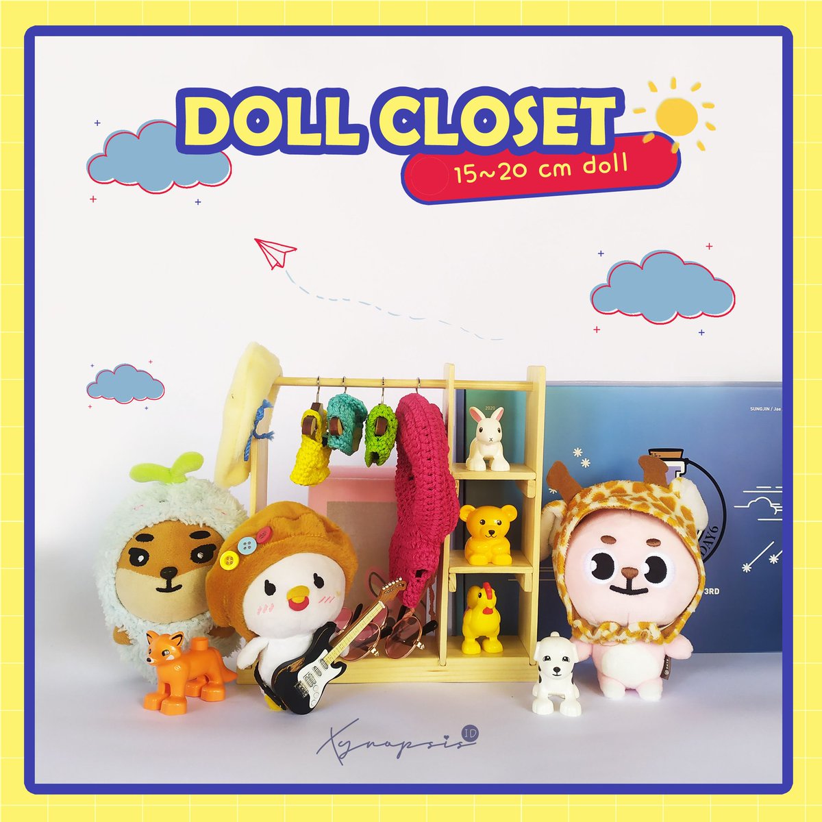 xynopsis_id's tweet photo. 🙏 RT Appreciated 🙏
🌻 READY STOCK 🌻
DOLL CLOSET / DOLL WARDROBE / DOLL CLOTHING RACK / LEMARI BAJU BONEKA
📦 https://t.co/yjdwOp8r2U
*check this thread for more details 🙏
#wtskpopstuff #wtsday6stuff https://t.co/iO6rO5mwhO