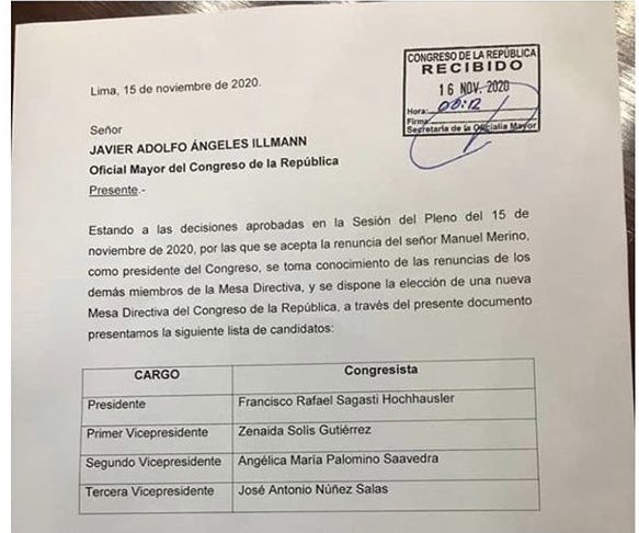 pensanding_pe's tweet photo. 🔴LO ÚLTIMO Bancada de partido morado conformada por miembros de su grupo parlamentario. Francisco Sagasti encabeza la lista.
#JuntadePortavoces https://t.co/IdSs3gjPKW