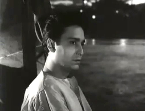 Barnali, which is romantic, quiet, and sweet - and a bonfire of his particular kind of broody, brainy, principled smoldering, to which I am highly susceptible.  #SoumitraChatterjee
