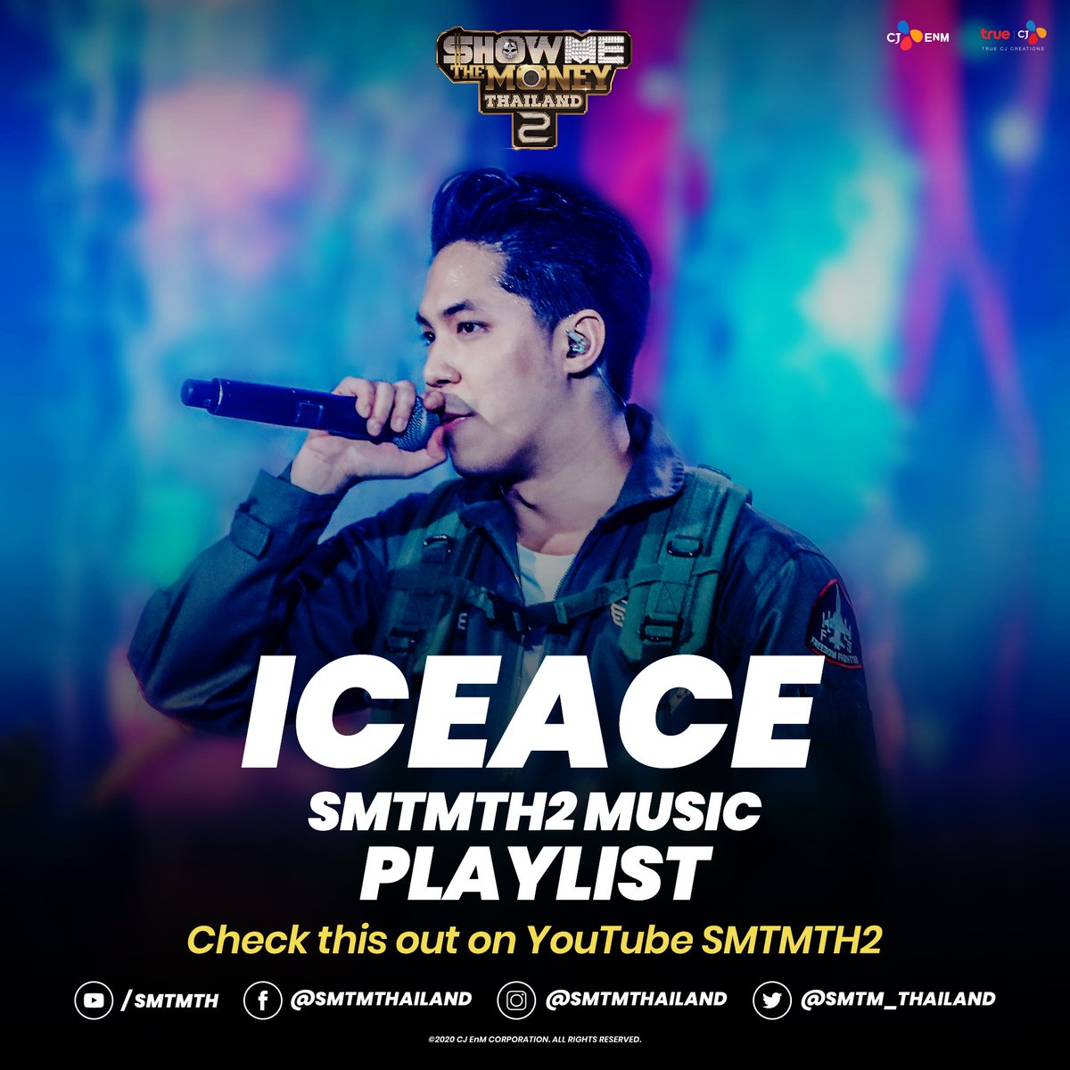 smtm_thailand's tweet photo. รวมเพลงของ ICEACE แบบฟังกันยาว ๆ โชว์ทุกรอบใน SMTMTH2
ไปฟังกันแบบยาว ๆ กันเลย ► https://t.co/7V9IexOxLb
#SMTMTH2 #CHANGE #ICEACE #ไข้โป้ง2020 #WeAreTheDiamond #WhyStillFly #FlyToTheStar https://t.co/4bnnmeVElF