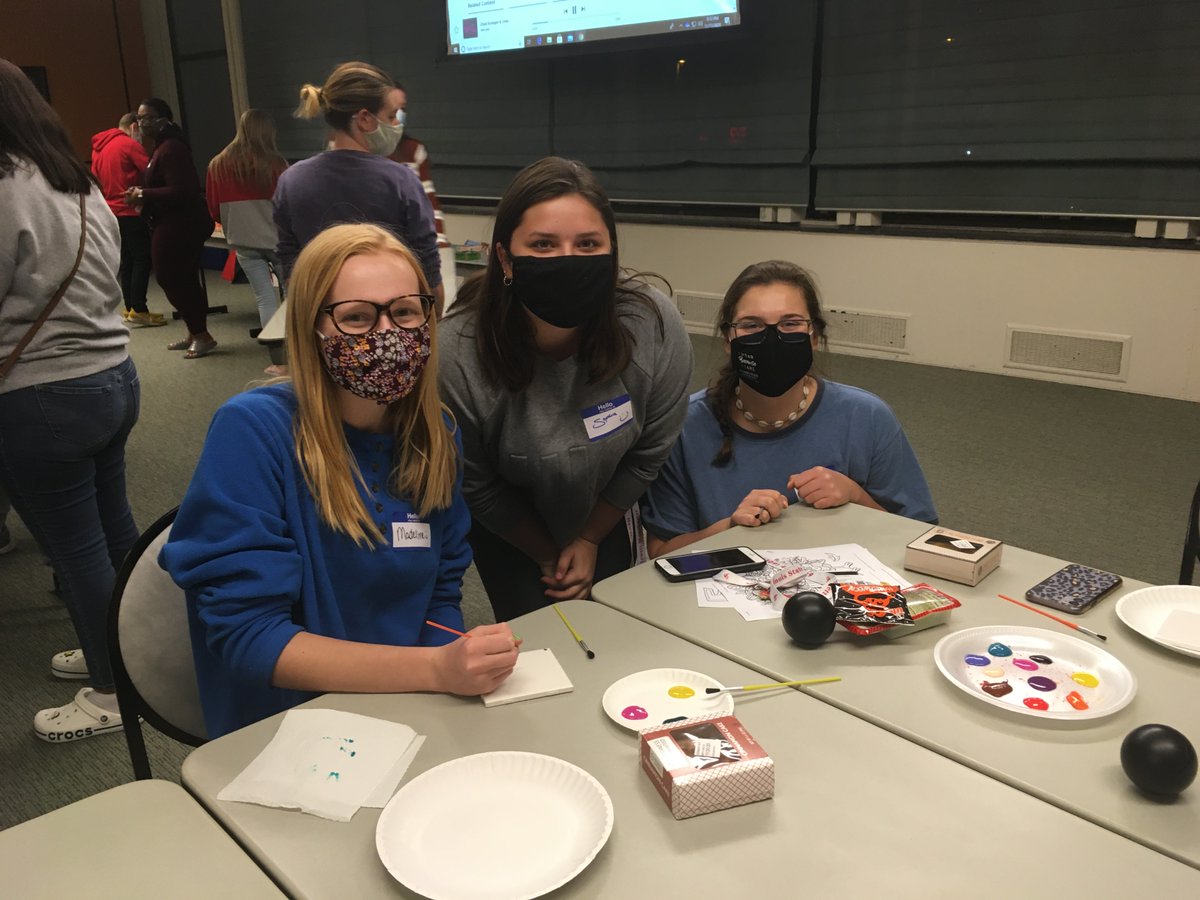 ARHatISU's tweet photo. We had our best turnout at our Thanksgiving Festival! Check out all the fun tiles that were decorated, and be sure to attend our next Wellness Wednesday Event next week at Tri Towers! https://t.co/xDhVuaouil