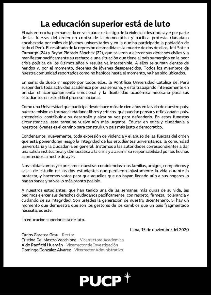 adrilec's tweet photo. Mientras tanto.... Semana de luto y consideración total en otras universidades y en UPN apenas🤔🥺☹️
#UPN_OFICIAL #Comunidaduniversitaria https://t.co/l5kOM4wTtX