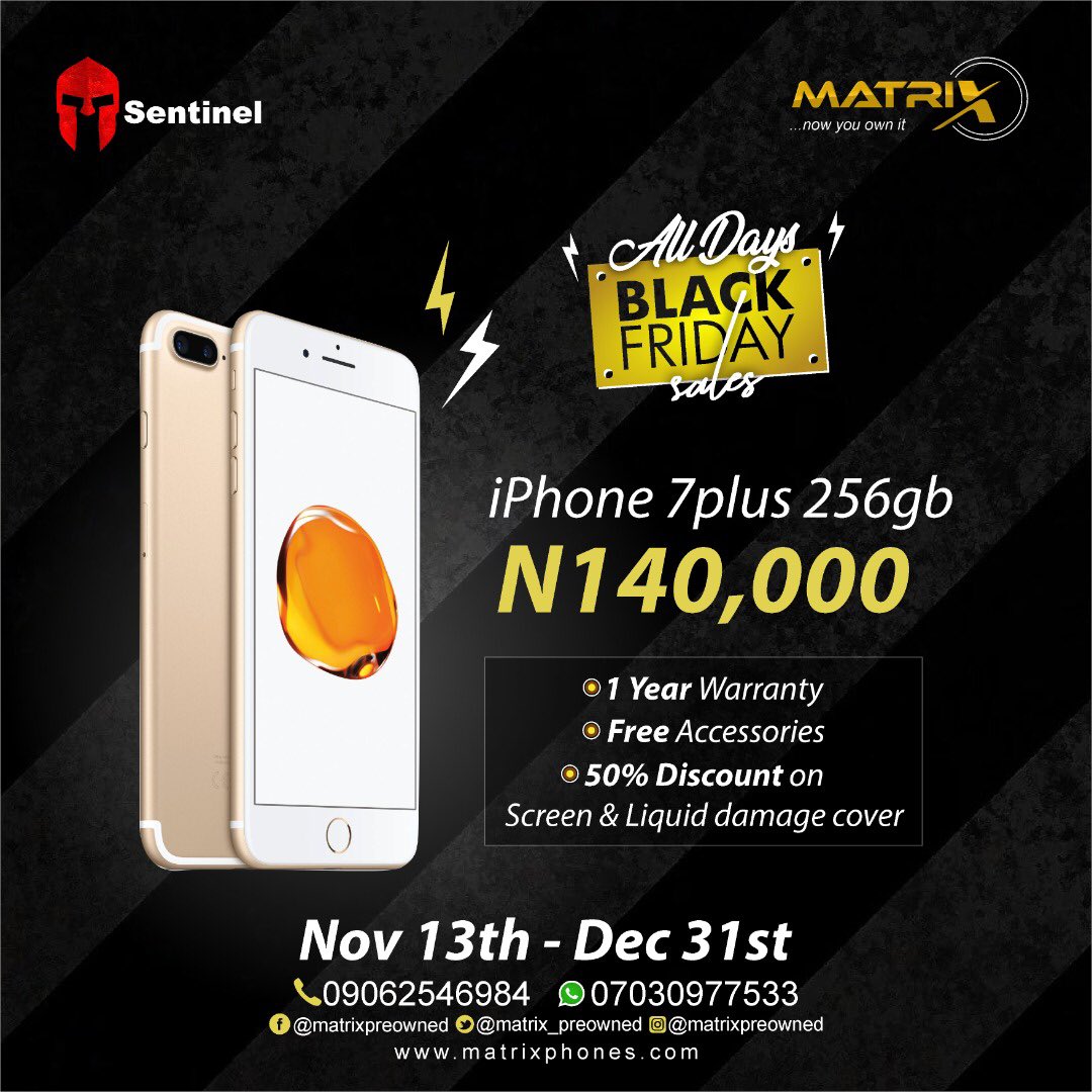 sapphirecredit's tweet photo. SELLING FAST!!!!🔥🔥🔥
GET 50% off on Mobile Phone Protection powered by Sentinel @sentiprotect
#sentinel #mobilephoneprotection #matrix #matrixphones #Blackfriday #MondayMotivation https://t.co/eqlxnG9C0l