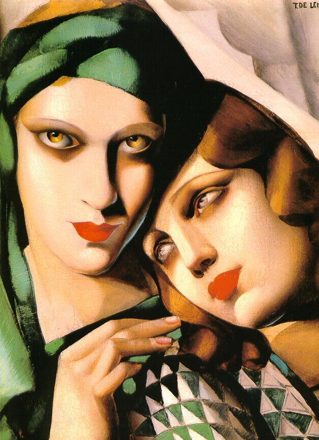 womensart1's tweet photo. The Green Turban, 1929 by Polish Art Deco painter Tamara De Lempicka #womensart https://t.co/boqedZDlFV