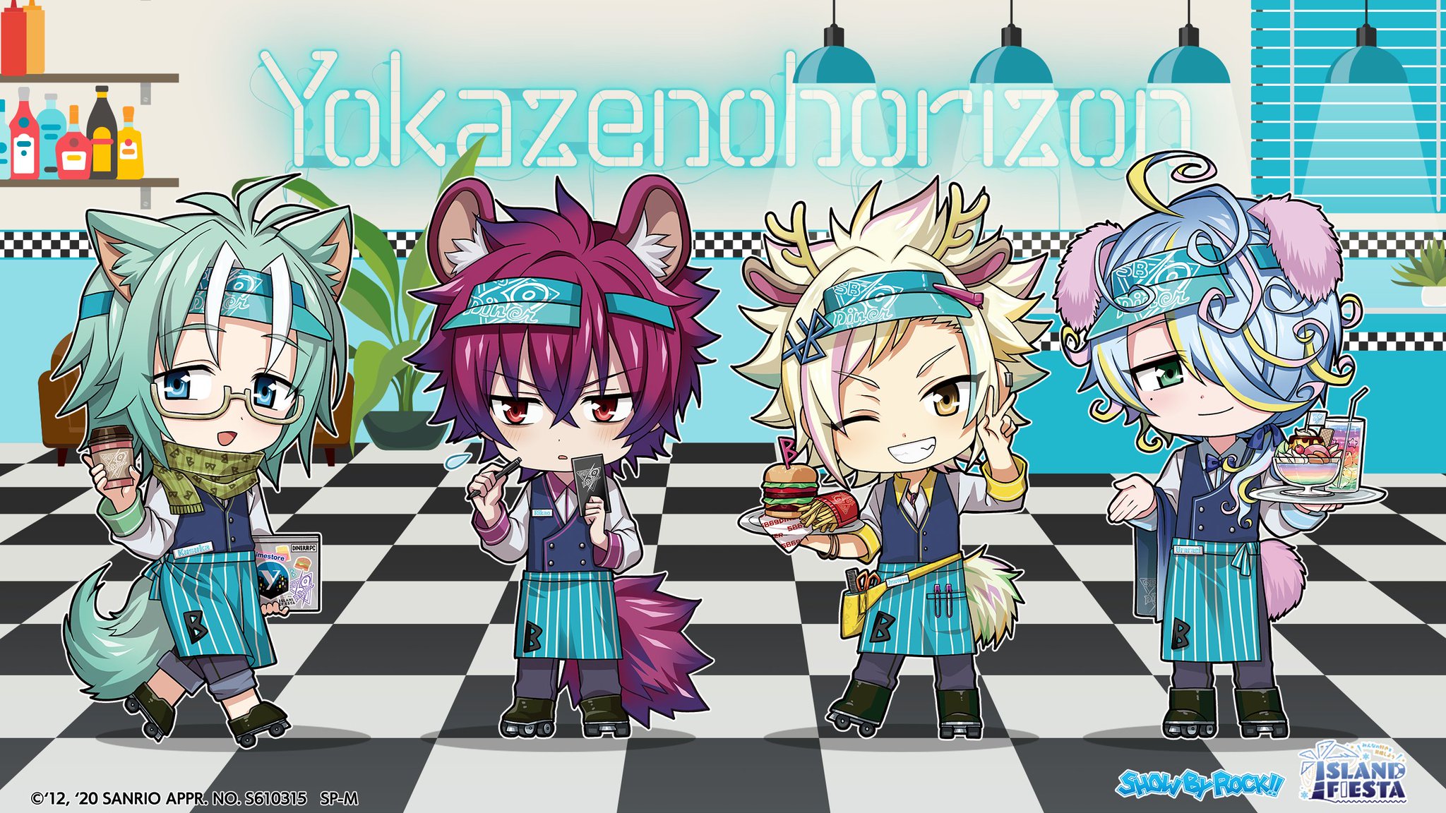SHOW BY ROCK!!　ヤス　１２点セット Character｜TVアニメ「SHOW BY ROCK!! ましゅまいれっしゅ