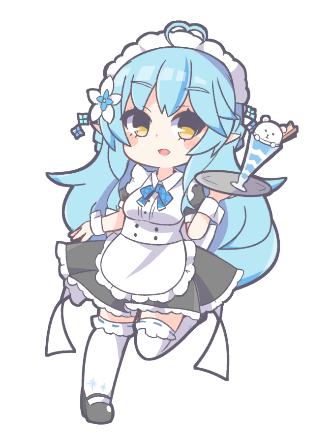 Twitter 上的 雪花ラミィ ホロライブ5期生 Oquri763 メイド服 いつか着てみたいなって思います Twitter