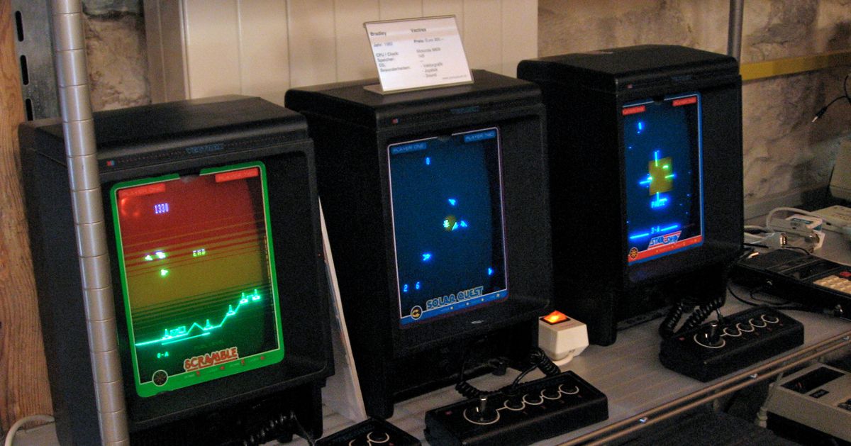 The Vectrex is more than a gimmick... it has awesome aesthetics and most of the games are quite good. You can't really explain how great vector graphics look until you see them on a real vector monitor. They're unfathomably sharp and bright. They look incredible.