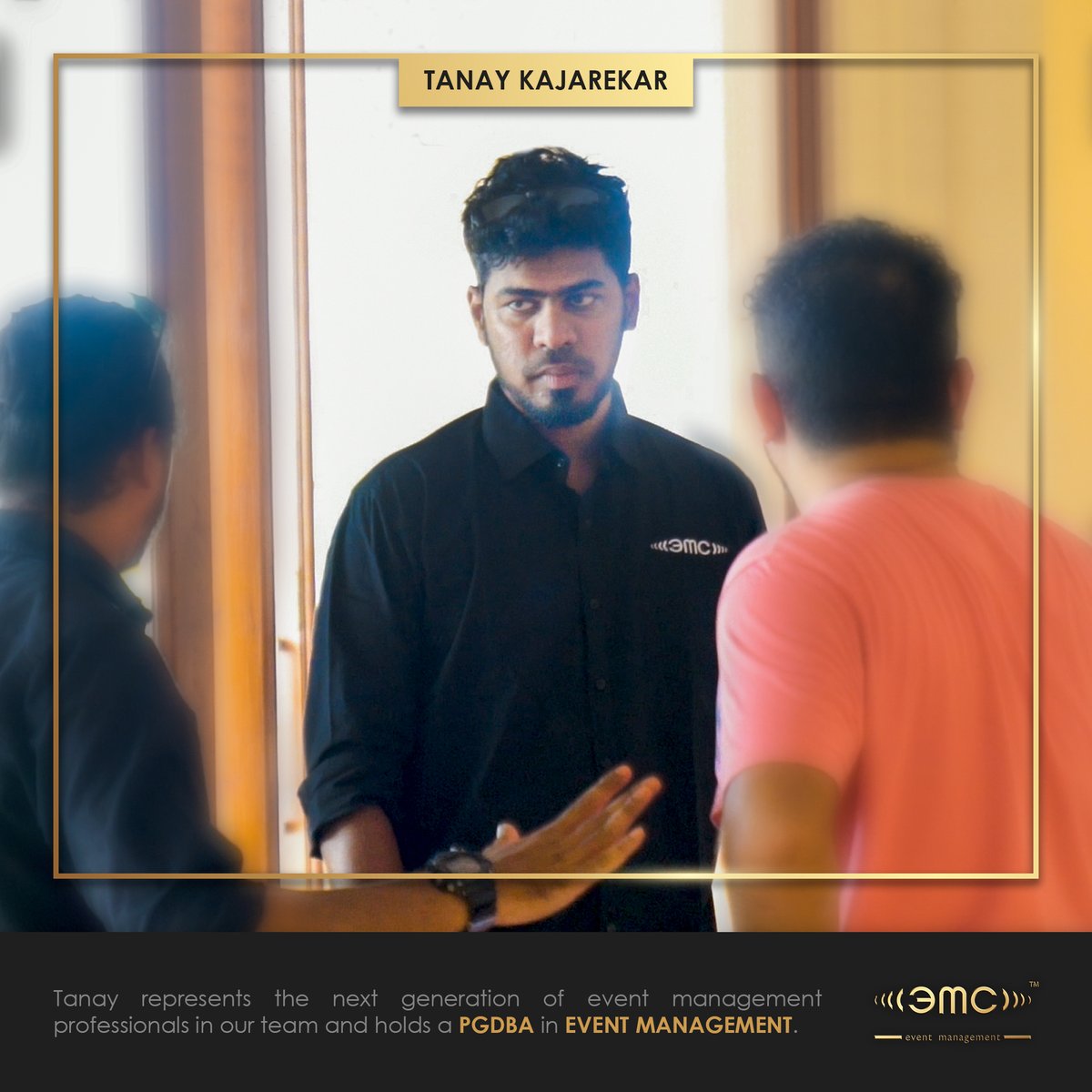emceventmgmt's tweet photo. Say hello to Tanay or as we like to call him, Fun Tanay. All the catchy objectives wouldn't do justice to his dynamic personality. His general desire to always make things better is what sets him apart.
#emceventmanagement #eventprofs #eventplanner #emcgoa #eventexecutive https://t.co/pWXmtgc6zX