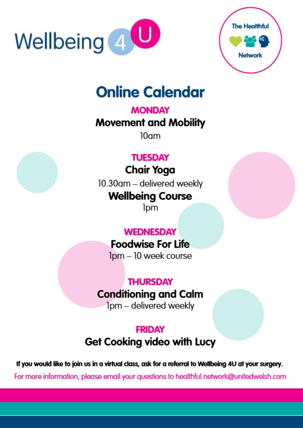 It is the beginning of self care week. At Wellbeing4u we empower and support people to improve their levels of self care through understanding how we can help ourselves, setting goals and providing a community of support through our Healthful Network courses and classes.