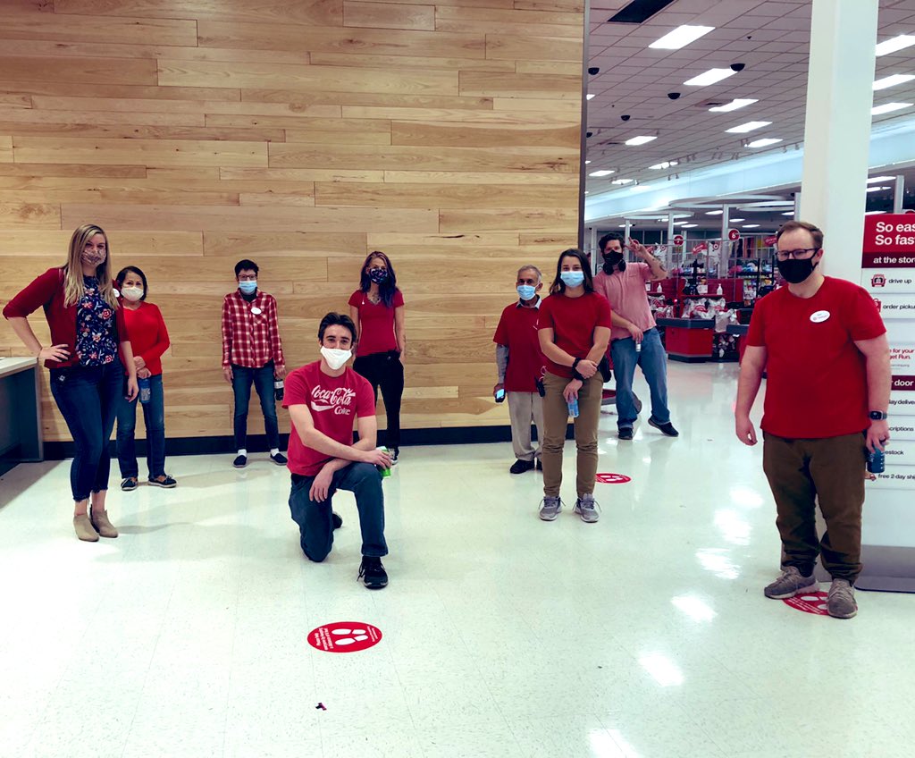 Closing Experts and Inbound Experts meeting for the first time has brought some new appreciation for each other’s role! So pumped to be kicking off these overnights! #worksomewhereyoulove #wearetarget <a href="/MiaRichker/">Mia Richker</a> @Holly_Target <a href="/tfairchild24/">Taylor Fairchild</a> <a href="/ETLMadeline/">Madeline Antey</a>