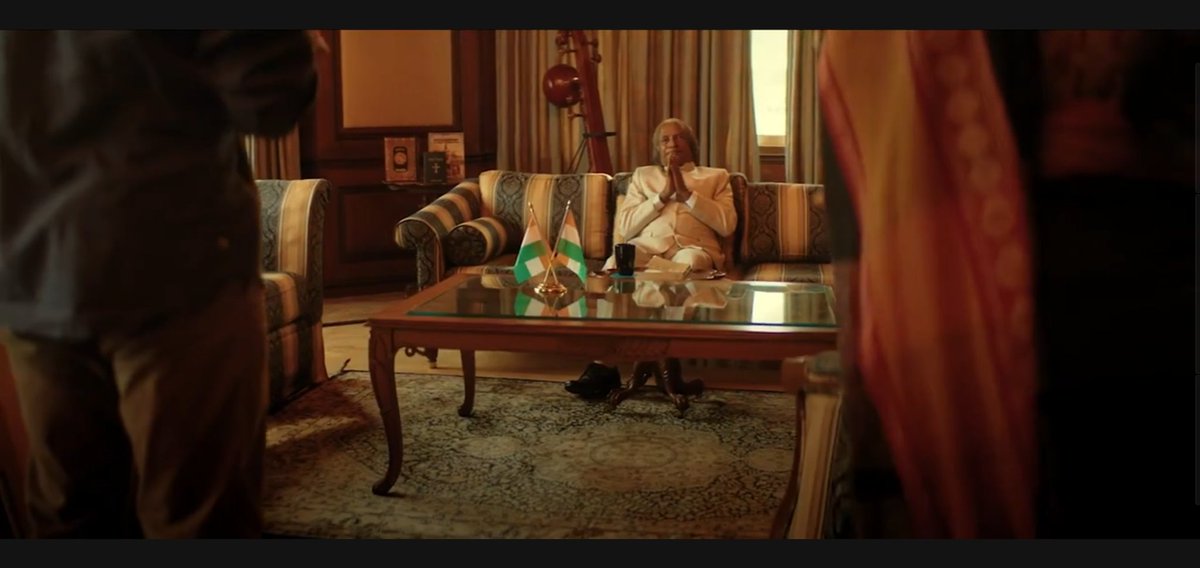 5)Abdul Kalam's veenaiThis is a my general knowledge. As I know APJ Abdul Kalam is a good Veenai Player,and I have also heard he had a Veenai in his office. Sudha Kongara is extremely smart, she didn't miss any of the small detailings. This proof the hardwork behind the screen